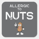 Search for nuts stickers Allergy awareness