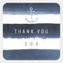 Search for striped anchor thank you stickers Beach