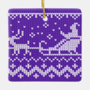Search for reindeer with santa sleigh christmas tree decorations Xmas