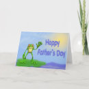 Search for frog fathers day cards Hoppy