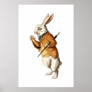 Search for white rabbit alice in wonderland posters Lewis carroll