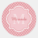 Search for pink quatrefoil stickers For her