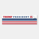 Search for red white and blue bumper stickers America