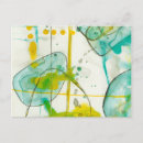 Search for splashes postcards Abstract