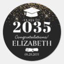 Search for gold glitter graduation stickers Party