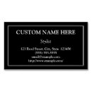 Search for traditional business cards Plain