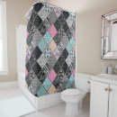 Search for patchwork shower curtains Vintage