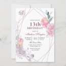 Search for geometric birthday invitations Party