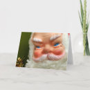 Search for kitsch christmas cards Santa