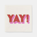 Search for congratulations napkins Festive