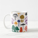 Search for forest mushroom mugs Pattern