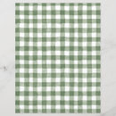 Search for green check craft supplies Gingham