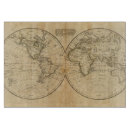Search for world map chopping boards Engraved
