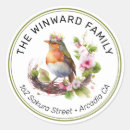 Search for spring address stickers Watercolor