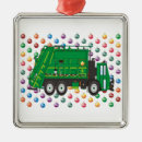 Search for garbage truck christmas tree decorations Trucks