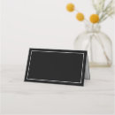 Search for simple wedding place cards Sophisticated