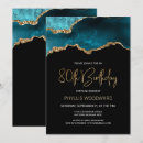 Search for teal gold birthday invitations Geode