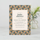 Search for green gold baby shower invitations Stylish