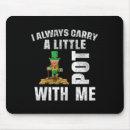 Search for 4 leaf clover standard mouse mats Saint patricks day