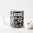 Search for white swirl mugs Floral
