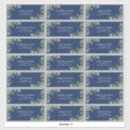 Search for silver snowflake stickers Navy blue