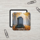 Search for tombstone business cards Cemetery