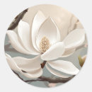 Search for white magnolia flowers stickers Botanical