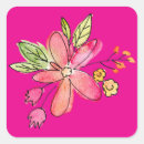 Search for doodle flowers stickers Pink