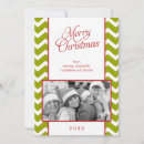 Search for chevron christmas cards Stripes