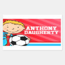 Search for red football stickers Soccer