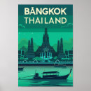 Search for bangkok vintage travel posters Tourism