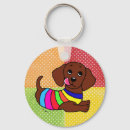 Search for doxie key rings Hot dog