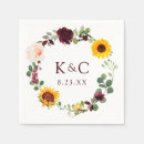 Search for red rose napkins Bridal shower
