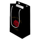 Search for red roses gift bags Black