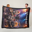 Search for rocks and blankets For him