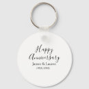 Search for happy anniversary key rings Calligraphy typography elegant romantic