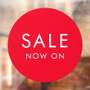 Search for round window decals Red
