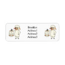 Search for lamb return address labels Wool