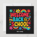 Search for welcome back invitations Teacher