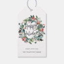 Search for happy holidays gift tags Wreath