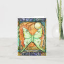 Search for moths cards Watercolor