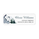 Search for winter landscape return address labels Country