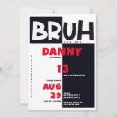 Search for teen beach party invitations Boy pool party