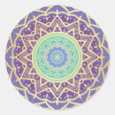 Search for turquoise mandala stickers Gold