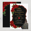 Search for red dress quinceanera invitations Roses