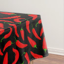 Search for chili tablecloths Chilli