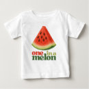 Search for one in a melon baby shirts Watermelon first birthday