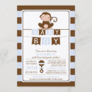 Search for monkey baby boy shower invitations Cute
