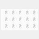 Search for monogram stationary stickers Modern