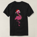 Search for flamingo christmas tshirts Tropical holiday
